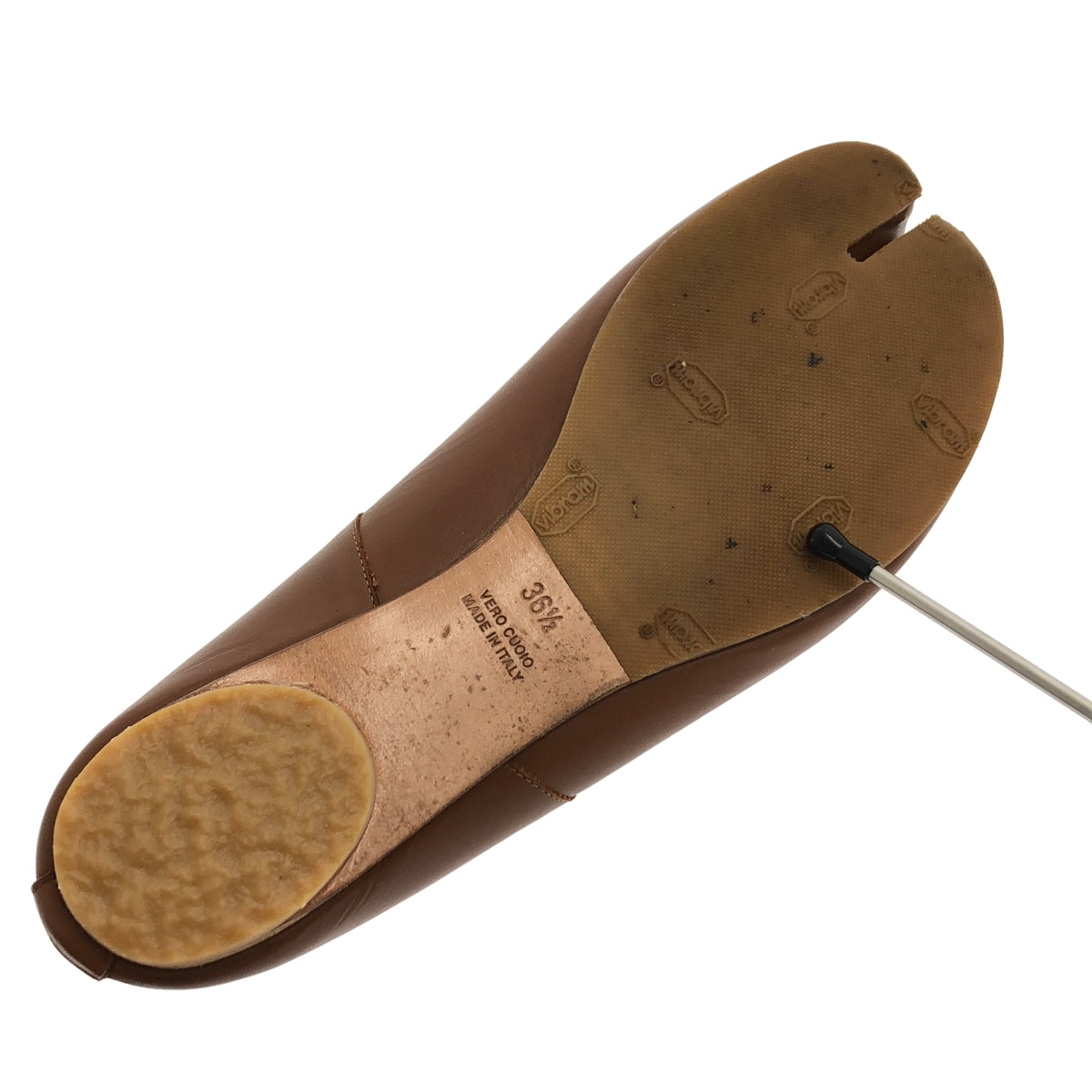 Maison Margiela / メゾンマルジェラ | tabi / タビ レザー バレエ