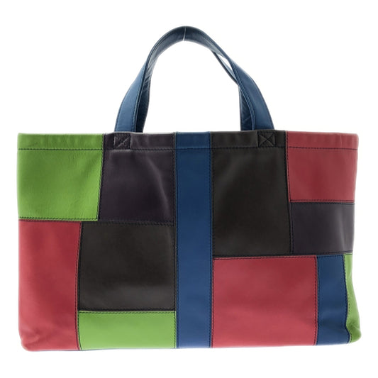 COMME des GARCONS COMME des GARCONS / Comme des |皮革拼布手提包 |