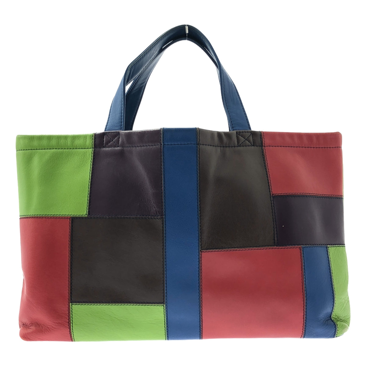 COMME des GARCONS COMME des GARCONS / Comme des |皮革拼布手提包 |