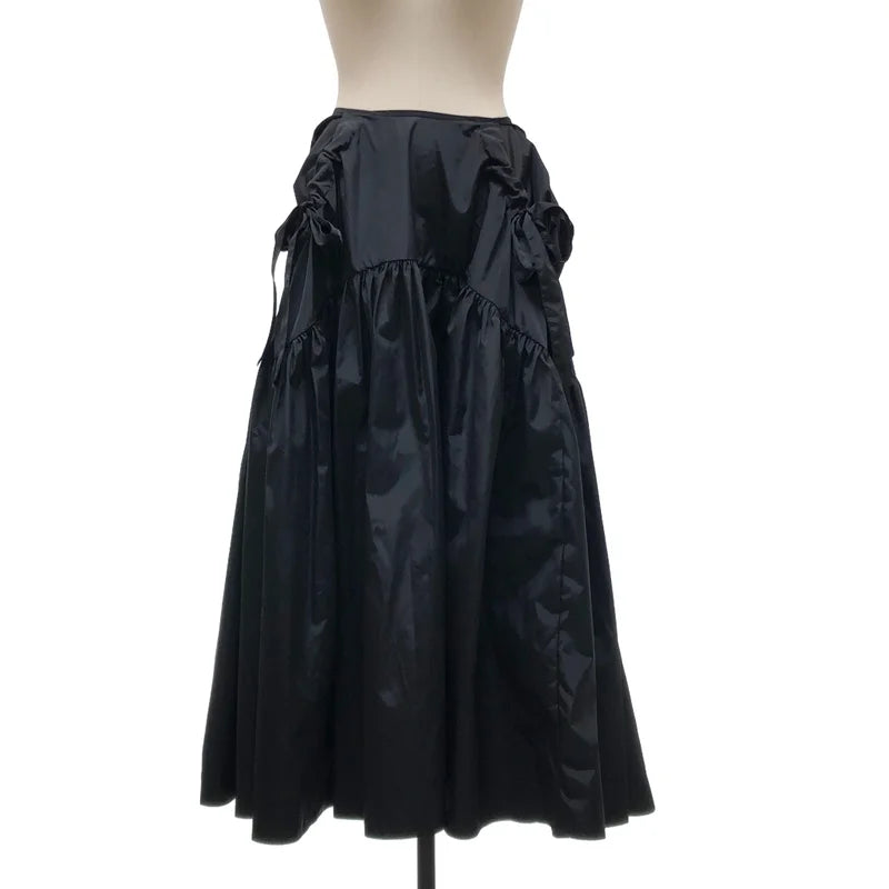 Cecilie Bahnsen / セシリーバンセン | JUSTICE PANELLED SKIRT / ギャザー フレアロングスカート | UK8 | レディース
