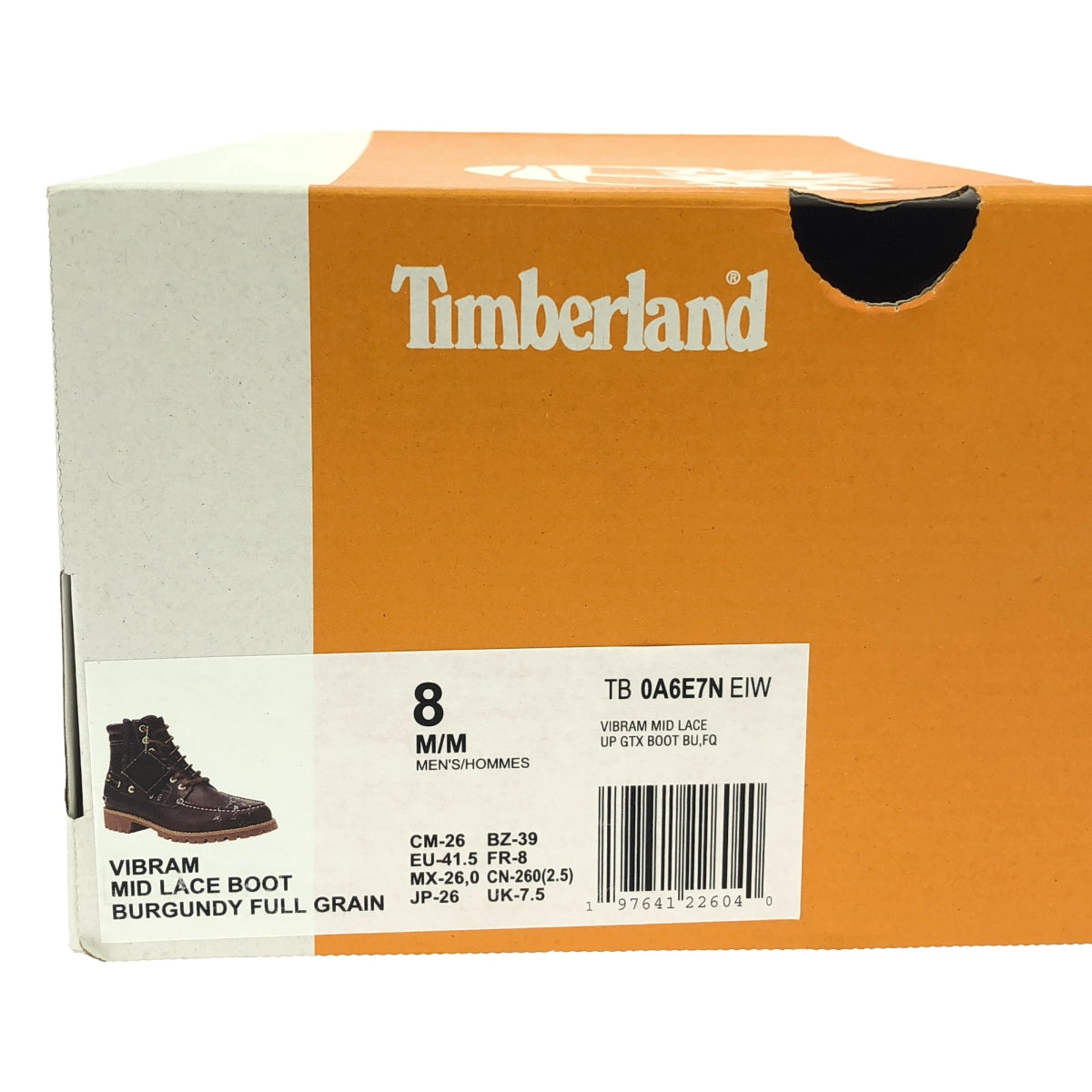 TIMBERLAND / ティンバーランド | andreM hoffwann別注 7EYE CLASSIC LUG セブンアイクラシックラグ ブーツ | 26 | バーガンディー | メンズ