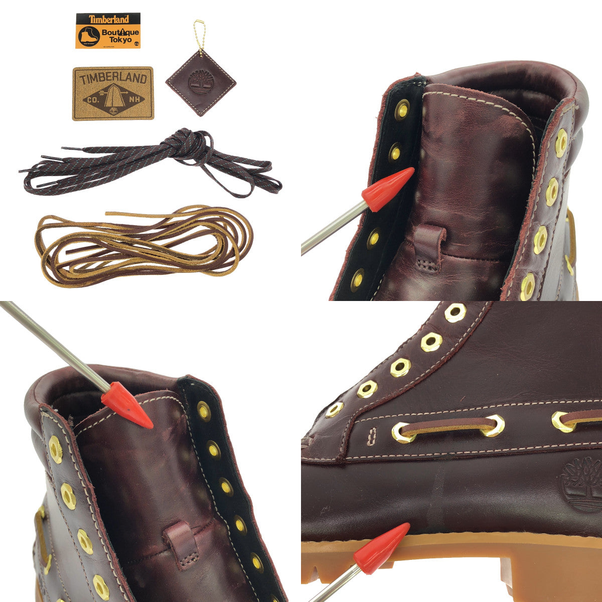 TIMBERLAND / ティンバーランド | andreM hoffwann別注 7EYE CLASSIC LUG セブンアイクラシックラグ ブーツ | 26 | バーガンディー | メンズ