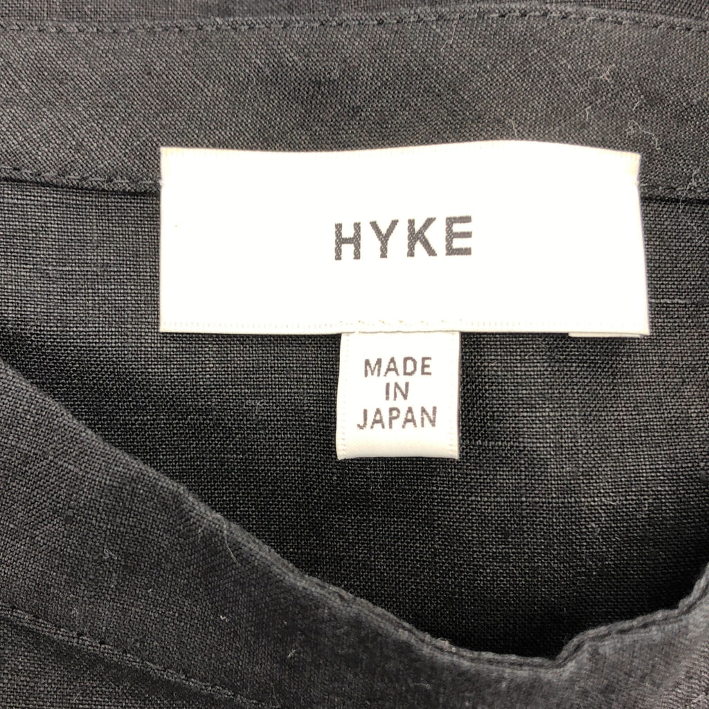 HYKE / 하이크 | LINEN PONCHO 린넨 판초 오버사이즈 풀오버 블라우스 |