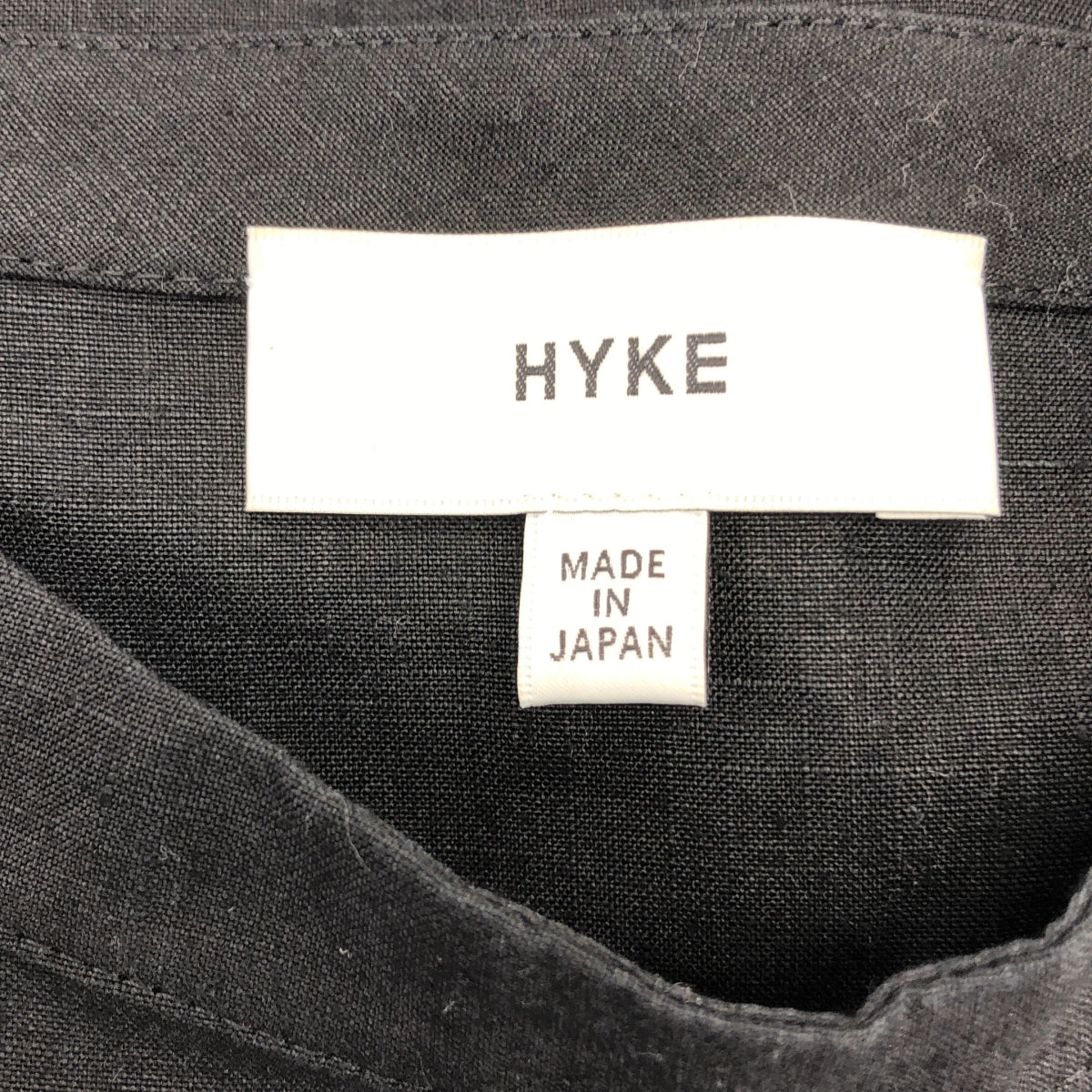 HYKE / 하이크 | LINEN PONCHO 린넨 판초 오버사이즈 풀오버 블라우스 |