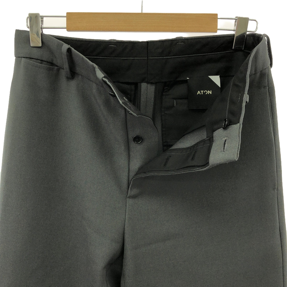 ATON | Slacks Pants | 02 | Grey | Men's