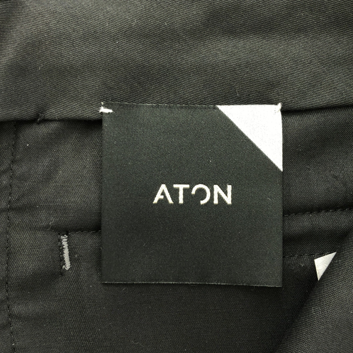 ATON / エイトン | スラックス パンツ | 02 | グレー | メンズ