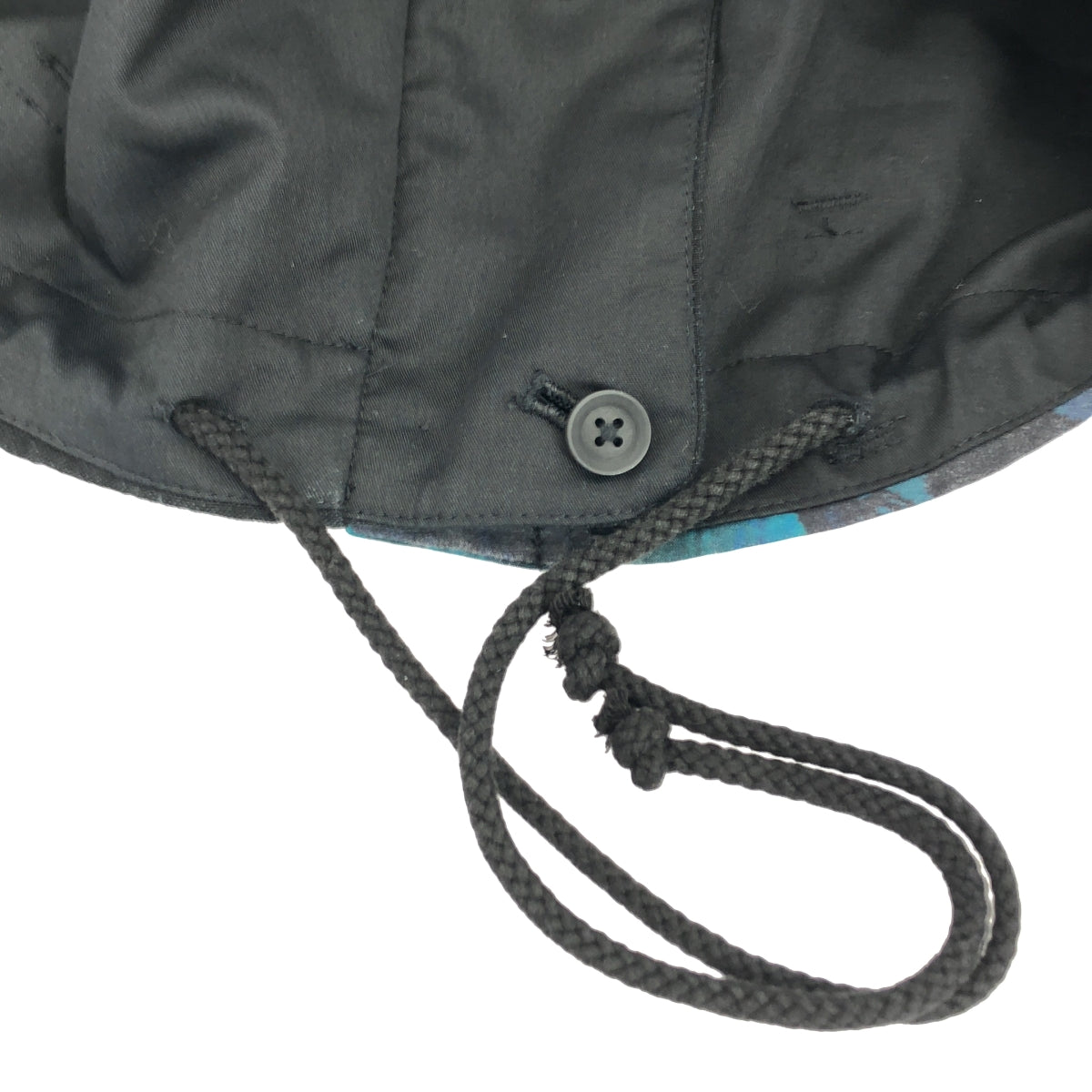 YOHJI YAMAMOTO POUR HOMME / 요우지야마모토 풀 옴므 | 2024SS | FOUNTAIN PRINT PANTS / 파운틴 프린트 드로스트링