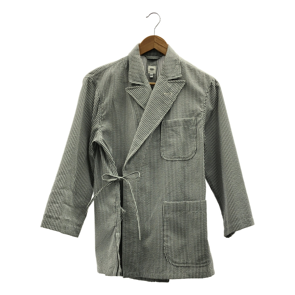 RANDT / アールアンドティー | シアサッカー ストライプ ジャケット | XXS | レディース