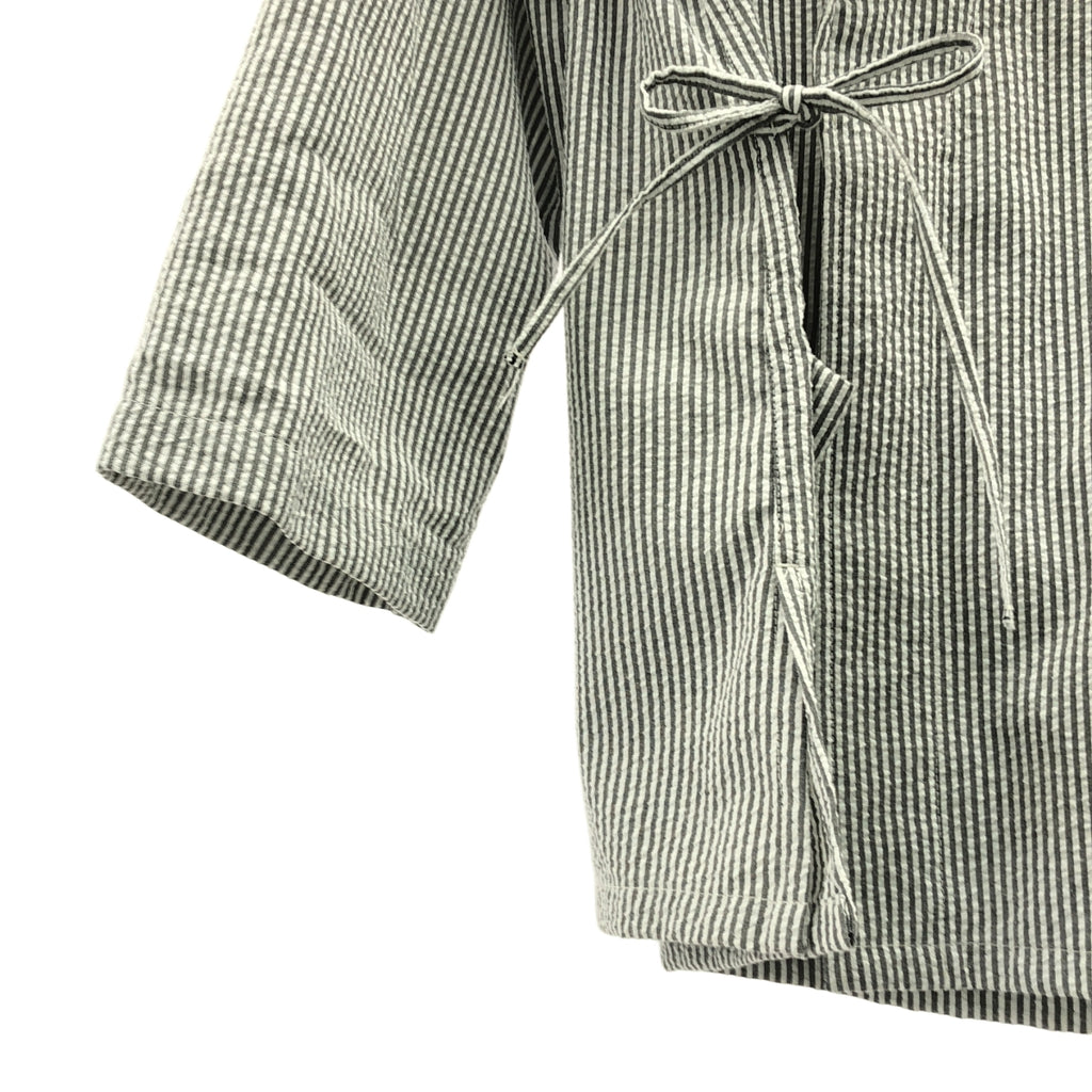 RANDT / アールアンドティー | シアサッカー ストライプ ジャケット | XXS | レディース