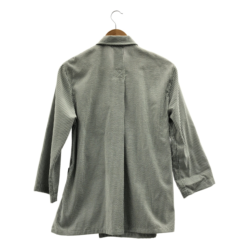 RANDT / アールアンドティー | シアサッカー ストライプ ジャケット | XXS | レディース