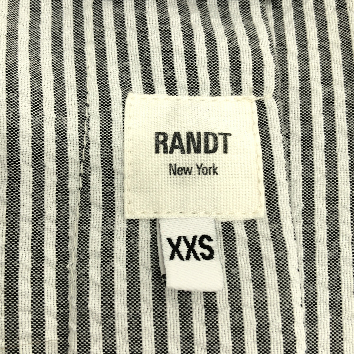 RANDT / アールアンドティー | シアサッカー ストライプ ジャケット | XXS | レディース