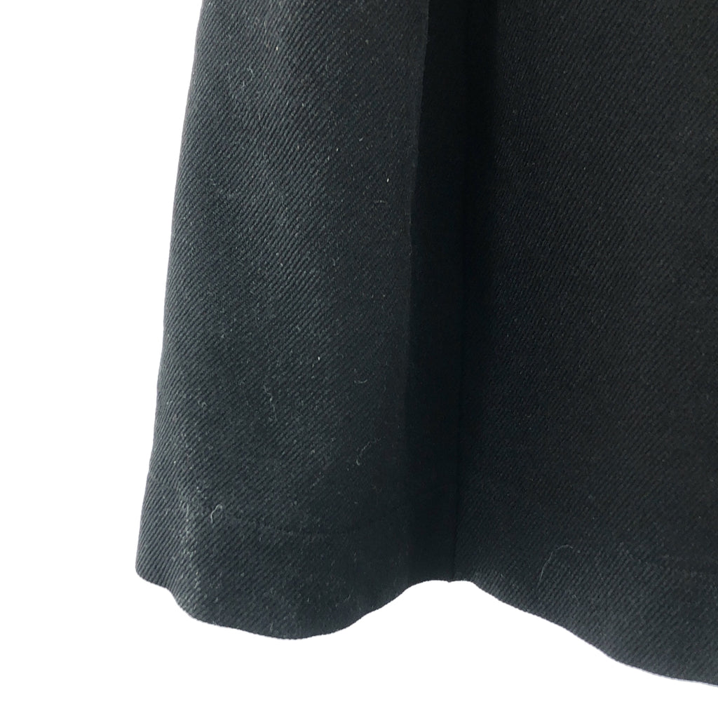COMME des GARCONS COMME des GARCONS / 콤콤 | AD2013 | 염색 가공 폴리 에스테르 탁 롱 스커트 | S | 블랙 | 여성