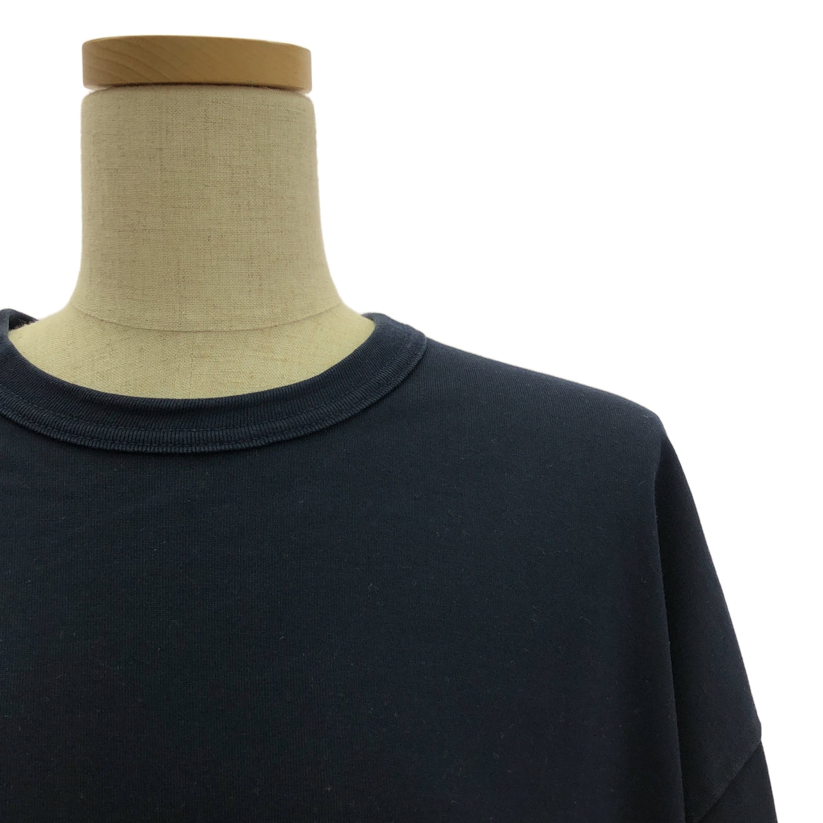 MAISON EUREKA / メゾンエウレカ | GIZA COTTON MAXI L/S コットン マキシワンピース | F | ネイビー | レディース