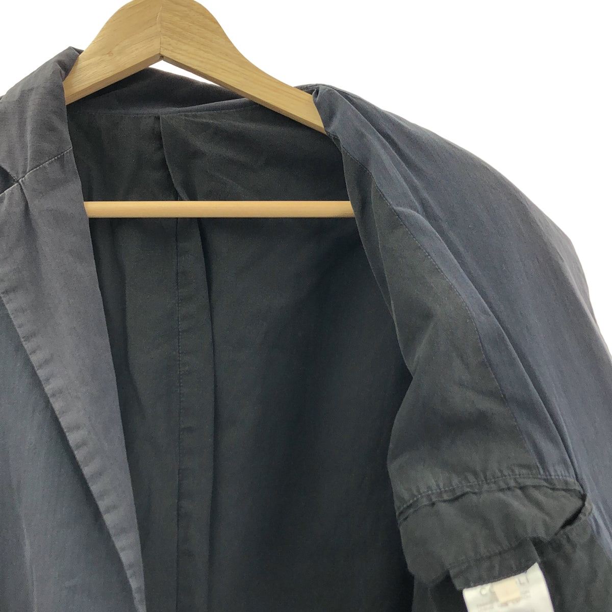 COMOLI / コモリ | 製品染め 中綿 チェスターコート | 1 | ネイビー