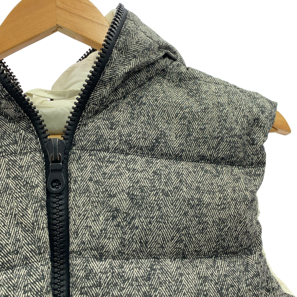 DUVETICA | ARISTEO / 全印花羽絨連帽背心 | 48 碼 |