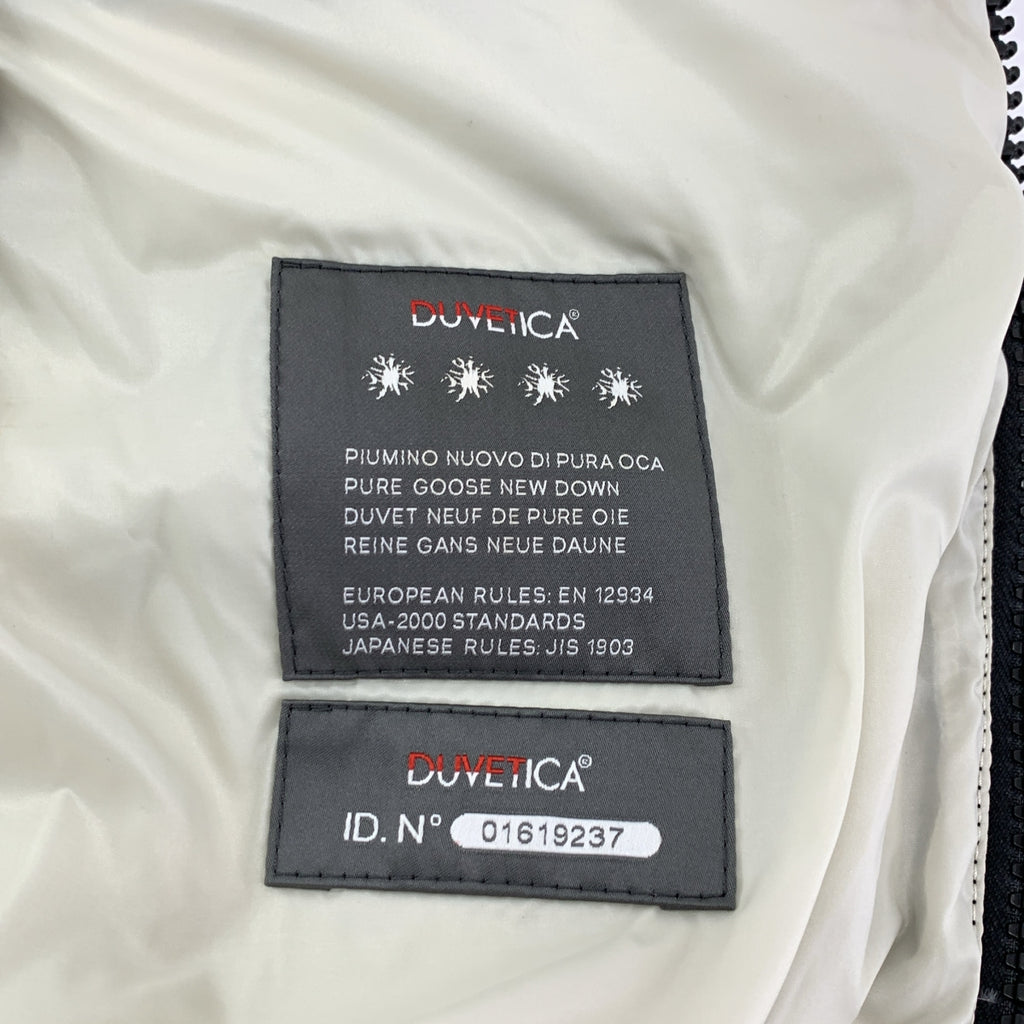 DUVETICA | ARISTEO / 全印花羽絨連帽背心 | 48 碼 |