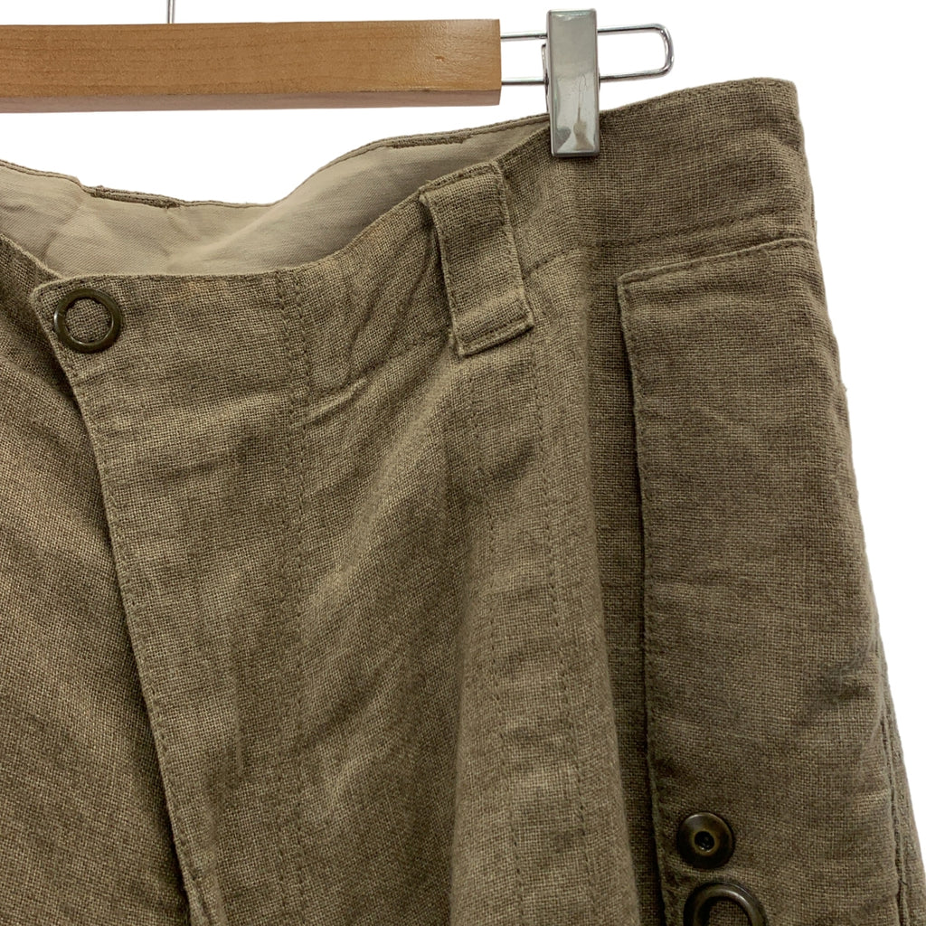 Y's 男裝 / Y's 男裝 Yohji Yamamoto | 2007春夏 | 亞麻破洞闊腿褲 | 2碼 | 男裝