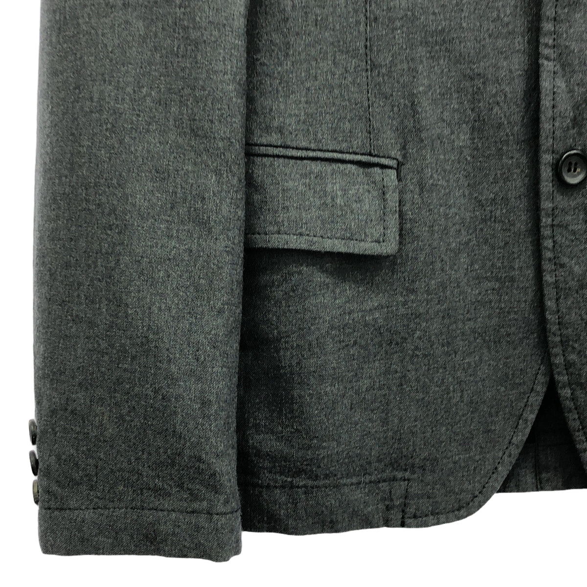 COMME des GARCONS HOMME | 2006春夏 |設定 2B 邊線訂製外套/休閒褲 | S |灰色 |男士