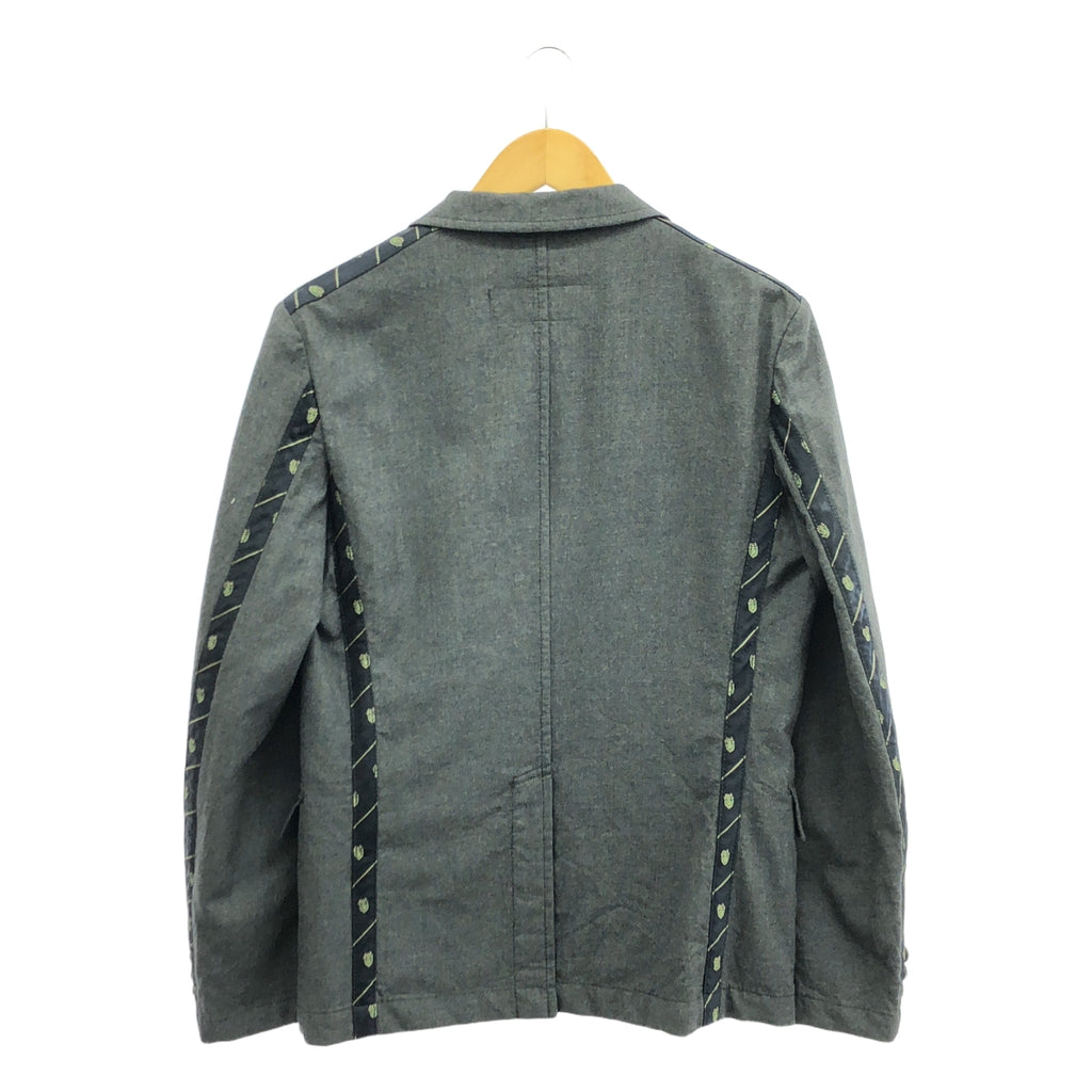 COMME des GARCONS HOMME | 2006春夏 |設定 2B 邊線訂製外套/休閒褲 | S |灰色 |男士