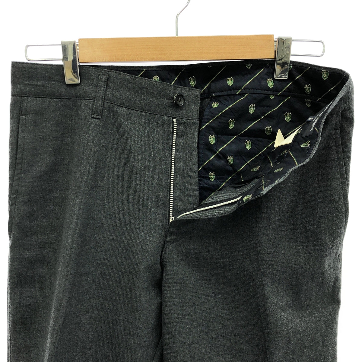 COMME des GARCONS HOMME | 2006春夏 |設定 2B 邊線訂製外套/休閒褲 | S |灰色 |男士