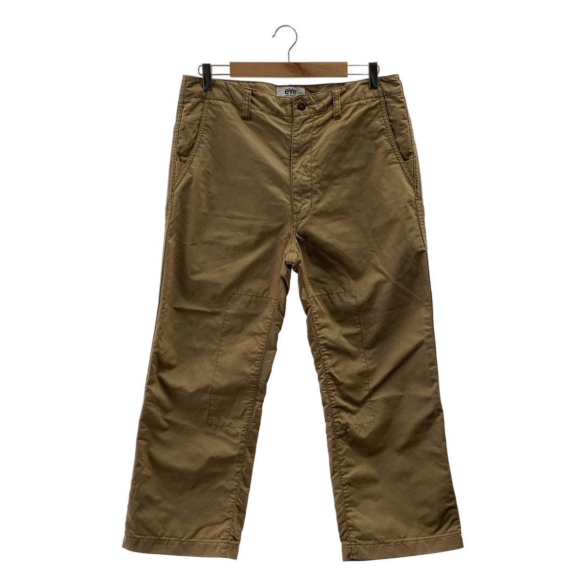 渡邊淳彌 (JUNYA WATANABE) COMME des GARÇONS MAN | 2021 春夏 | 棉質聚酯斜紋布卡其褲 | M 碼 | 米色 | 男款