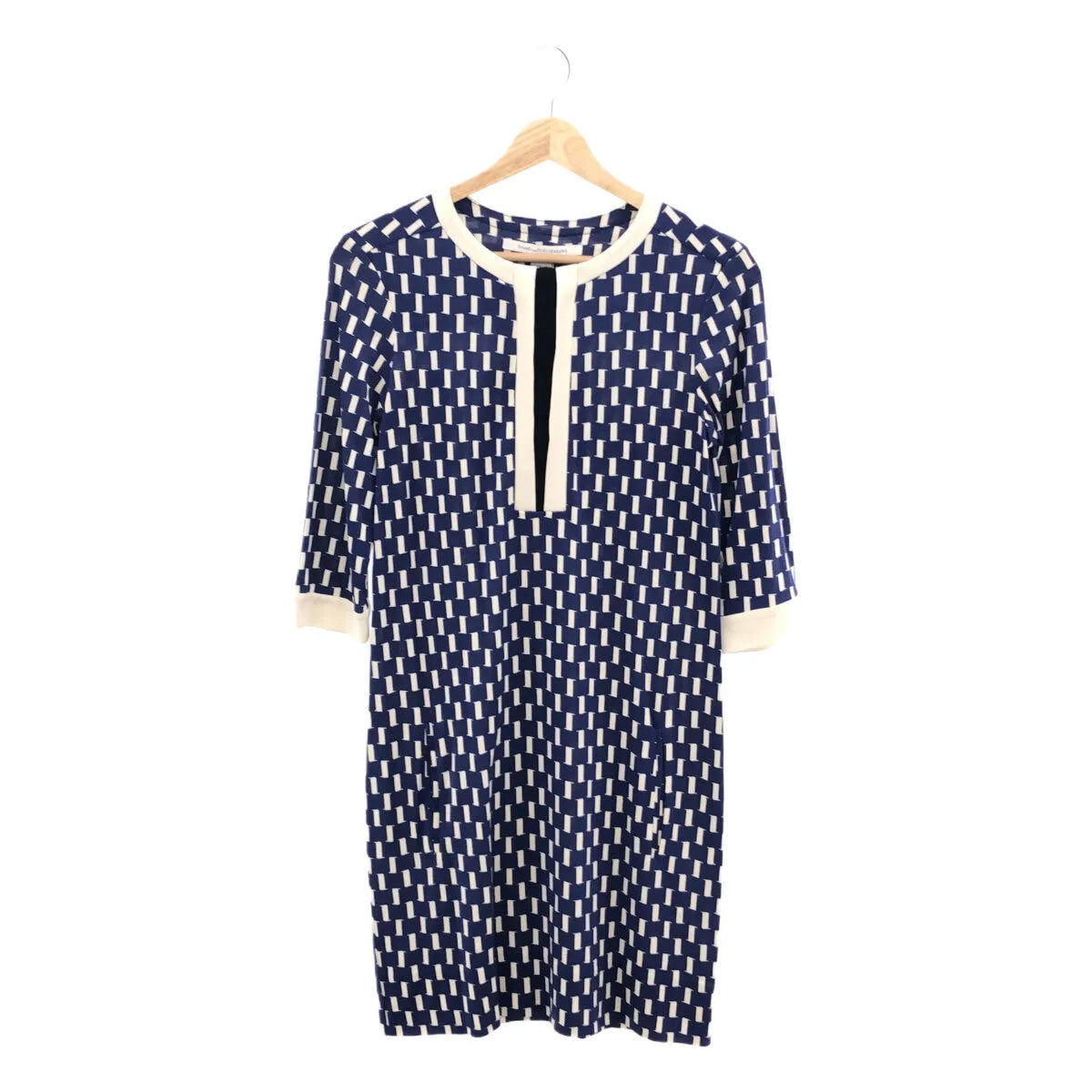 DIANE VON FURSTENBERG / ダイアンフォンファステンバーグ | ACHELL シルク 総柄プリント ワンピース | 2 | レディース