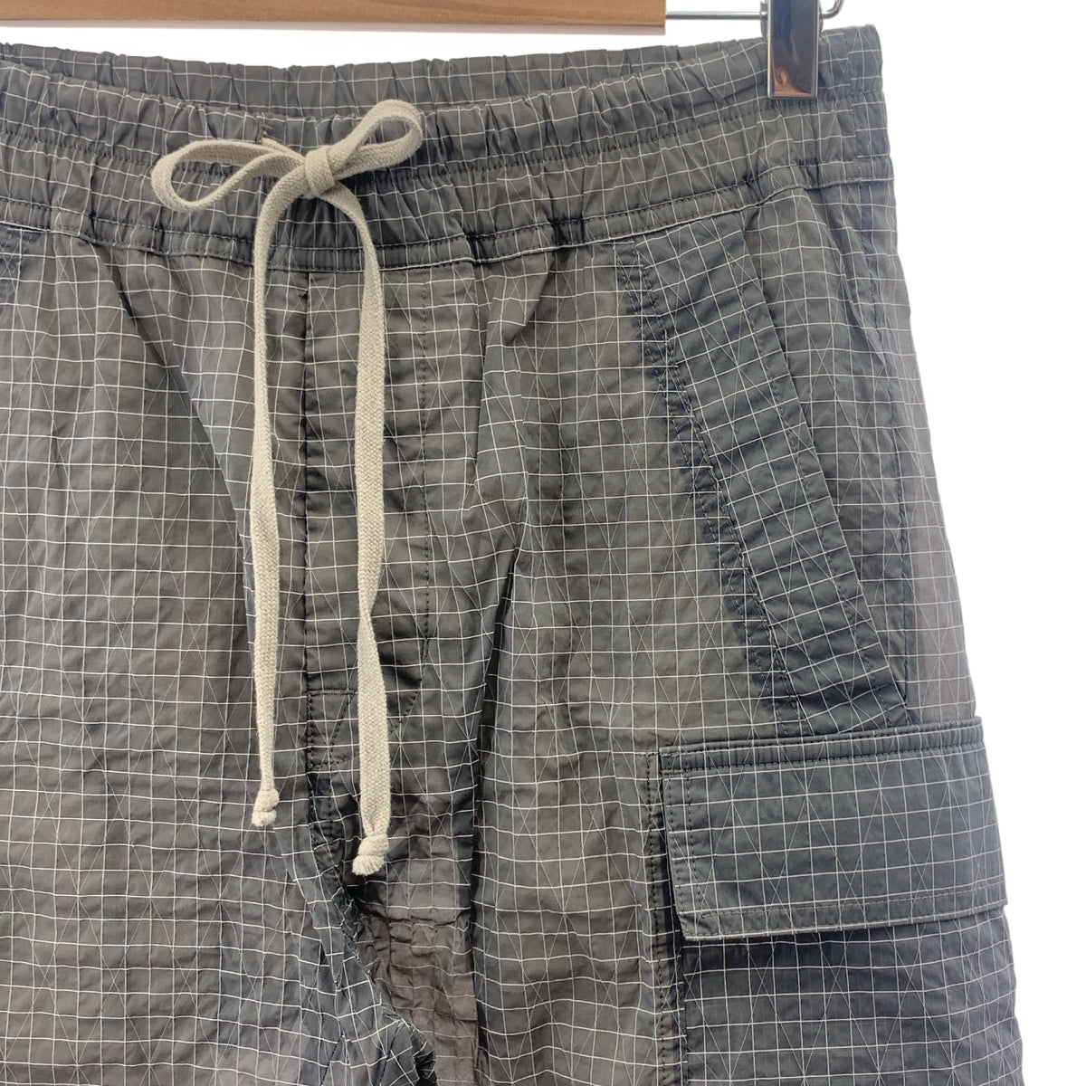 [新品] Rick Owens | 2023 春夏系列 | EDFU Mastodon 工裝褲 | 48 碼 | 灰色 | 男款