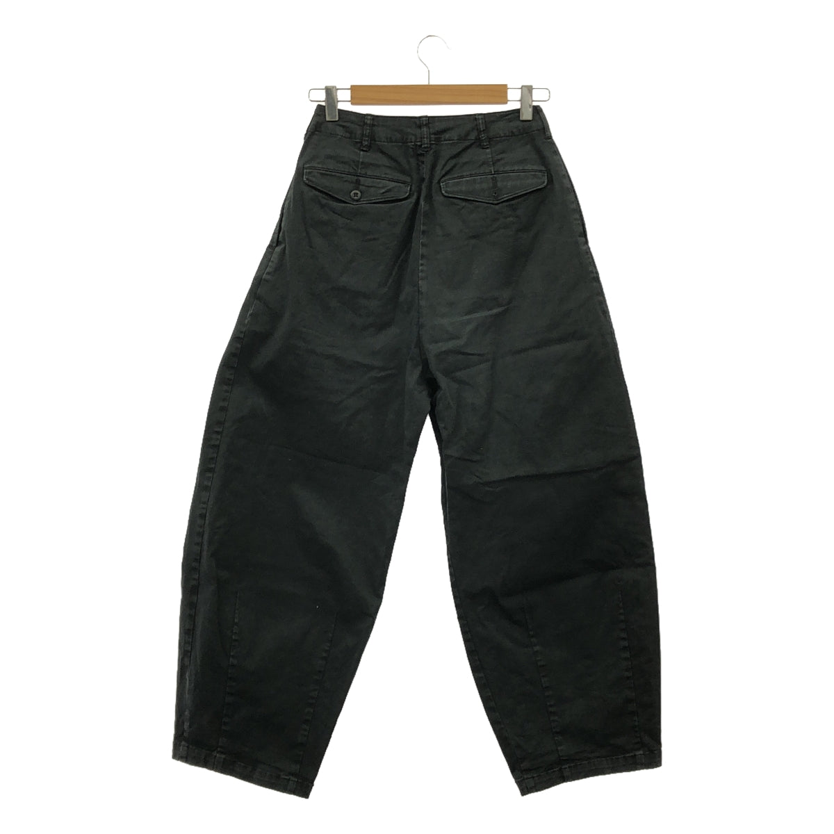 RHC Ron Herman / アールエイチシーロンハーマン | wide chino pants ワイドチノパンツ | XS | ブラック | レディース