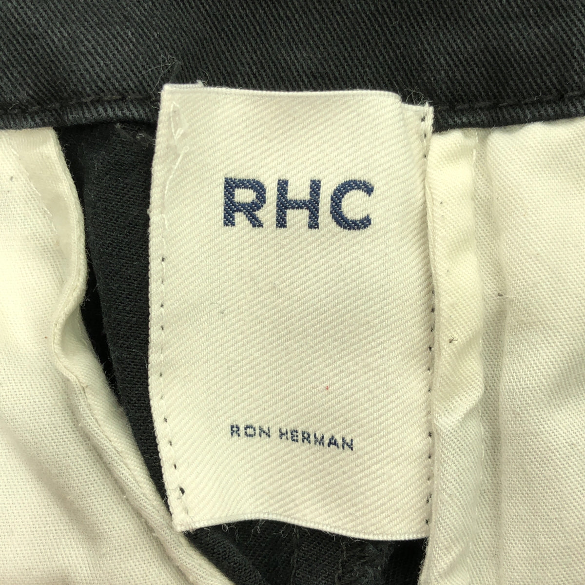 RHC Ron Herman / アールエイチシーロンハーマン | wide chino pants ワイドチノパンツ | XS | ブラック | レディース