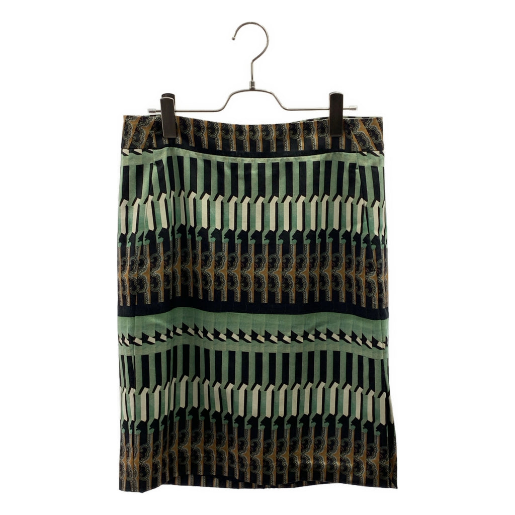 DRIES VAN NOTEN / 드리스 반 노텐 | 지오메트릭 프린트 스커트 | 38 | 여성