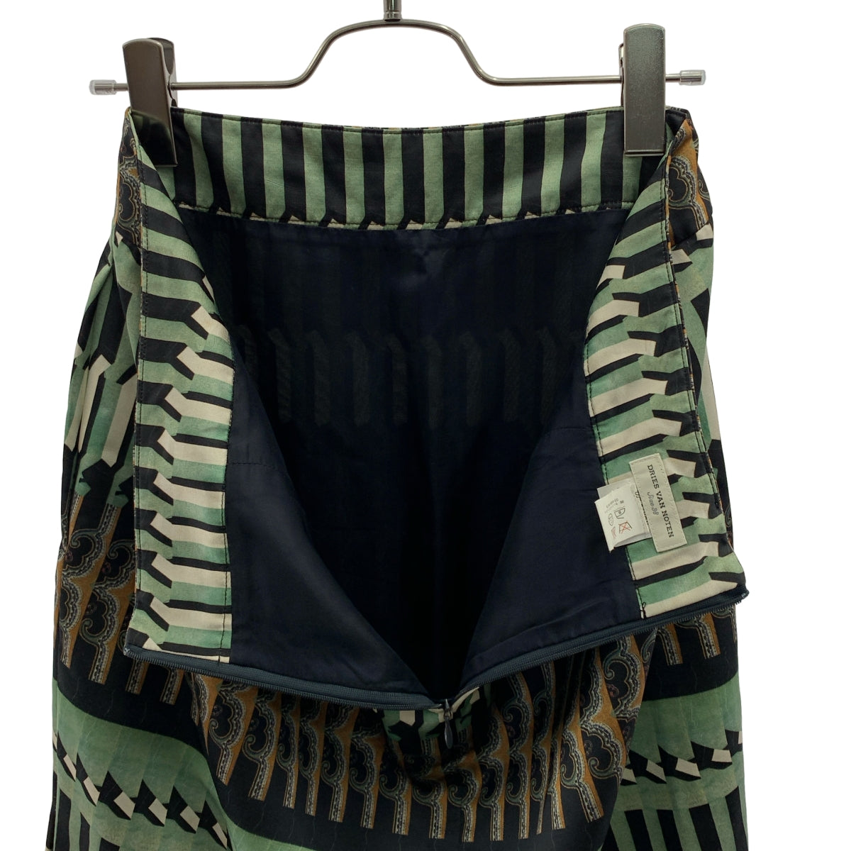 DRIES VAN NOTEN / 드리스 반 노텐 | 지오메트릭 프린트 스커트 | 38 | 여성