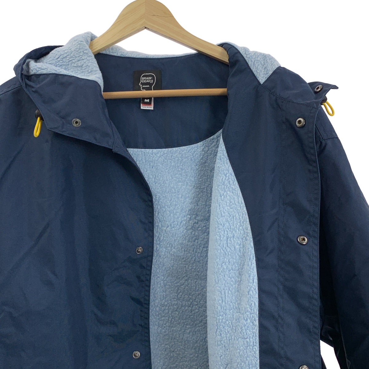 BRAIN DEAD / 브레인 데드 | Hooded Racing Jacket 후드 레이싱 재킷 | M | 남성