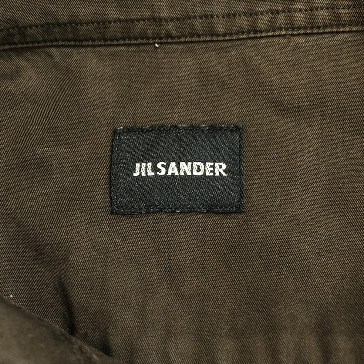 JIL SANDER / 질산더 | TAOLIR MADER 코튼 밀리터리 셔츠 | 38 | 남성