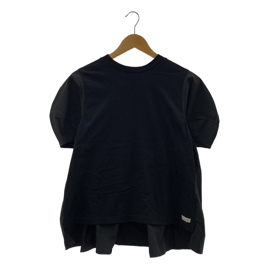 St. Cecilia | 單點標誌、寬袖、開衩、剪裁縫製襯衫 | F 碼 | 女款