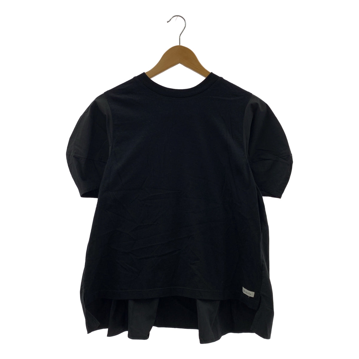 St. Cecilia | 單點標誌、寬袖、開衩、剪裁縫製襯衫 | F 碼 | 女款