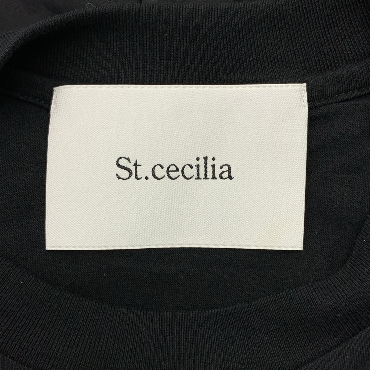 St. Cecilia | 單點標誌、寬袖、開衩、剪裁縫製襯衫 | F 碼 | 女款