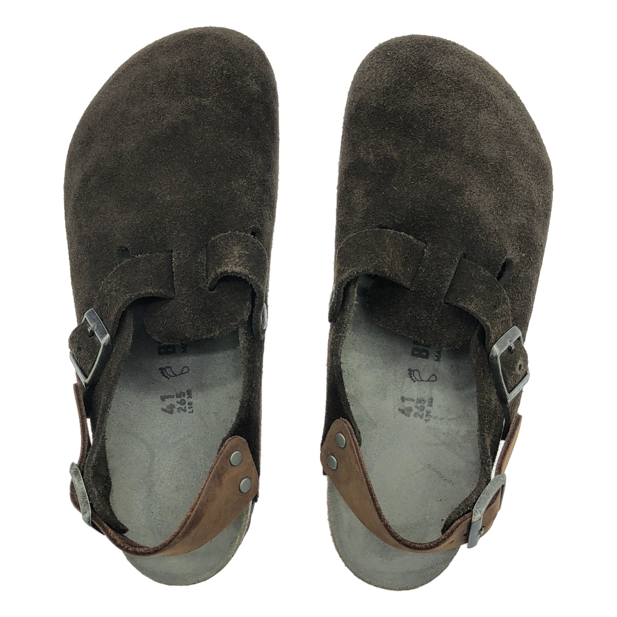 BIRKENSTOCK / 빌켄슈톡 | 2024AW | JOURNAL STANDARD relume 별주 Tokio 2 Suede 샌들 | 41 | 브라운 | 남성