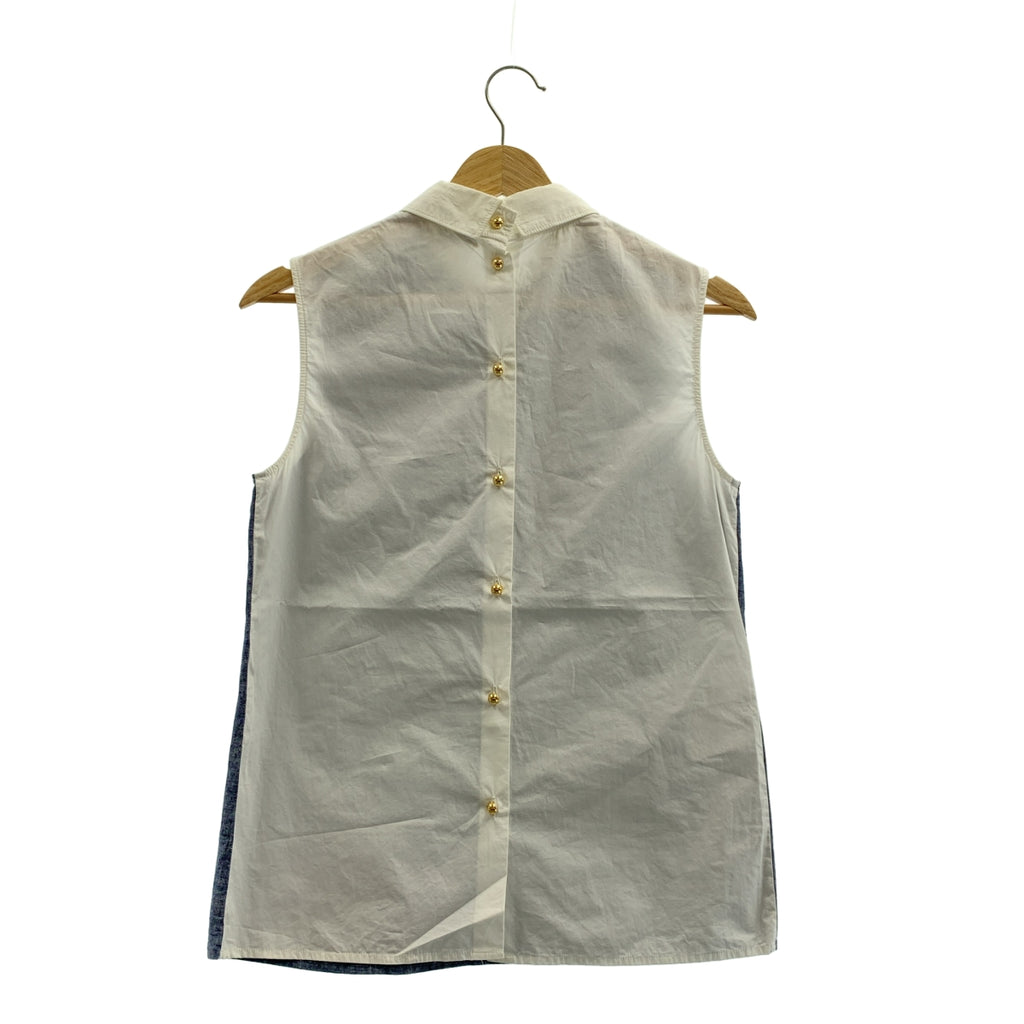 miu miu / ミュウミュウ | セットアップ / ノースリーブシャツ / ギャザースカート | 38 | レディース