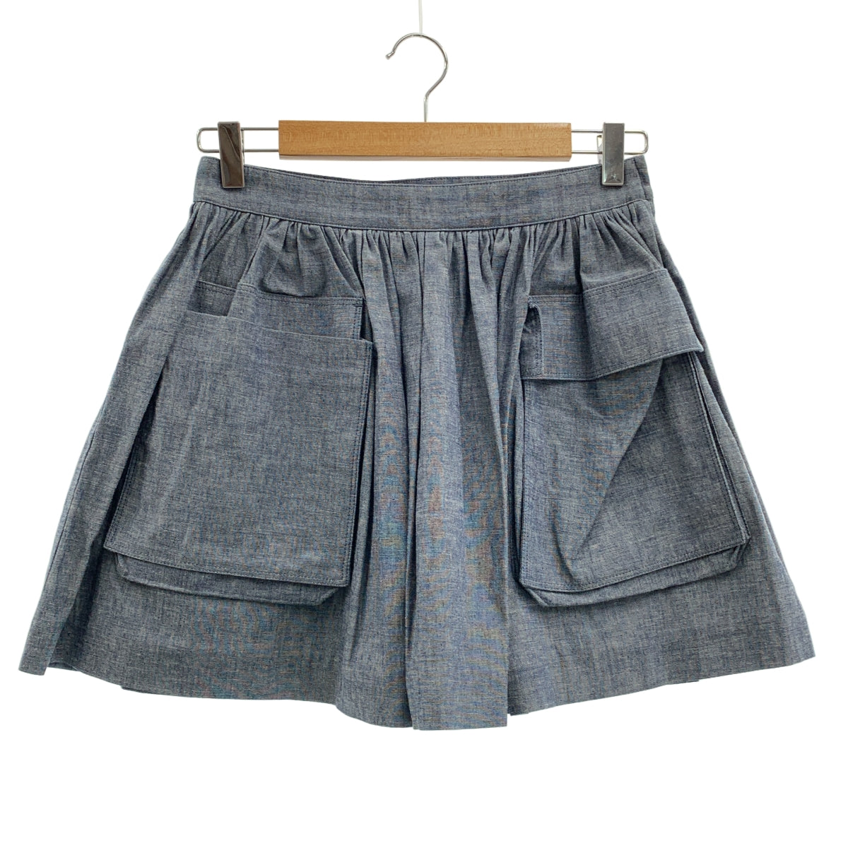 miu miu / ミュウミュウ | セットアップ / ノースリーブシャツ / ギャザースカート | 38 | レディース