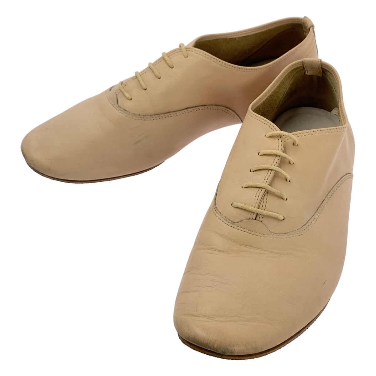 repetto / レペット | ZIZI ジジ / レザー フラットシューズ | 44 | ベージュ | メンズ