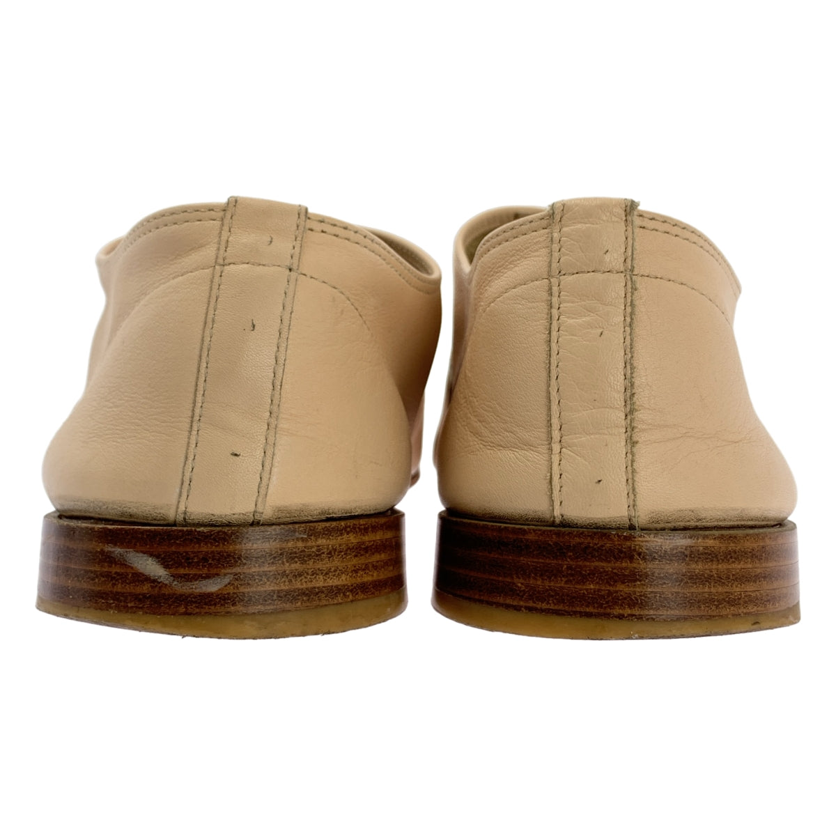 repetto / レペット | ZIZI ジジ / レザー フラットシューズ | 44 | ベージュ | メンズ