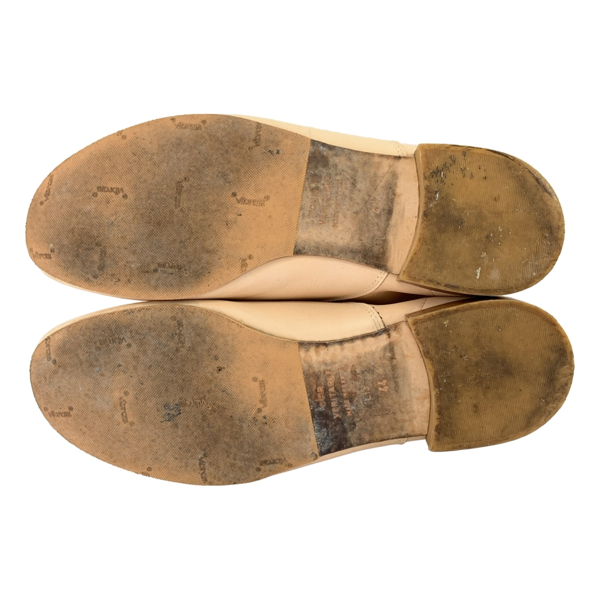 repetto / レペット | ZIZI ジジ / レザー フラットシューズ | 44 | ベージュ | メンズ