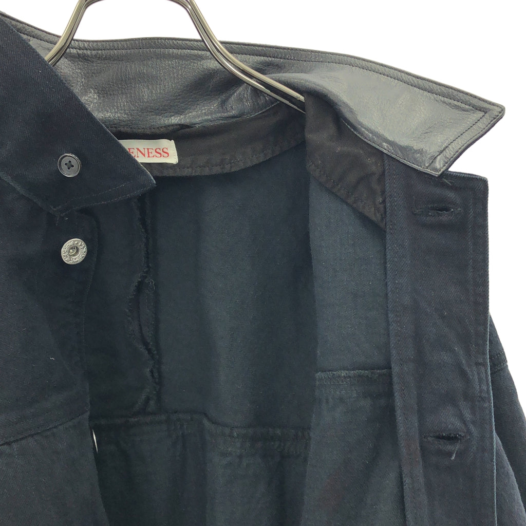 NICENESS / ナイスネス | 2025AW | D.VEDDER / オーバーダイデニムチョアコート | M | メンズ