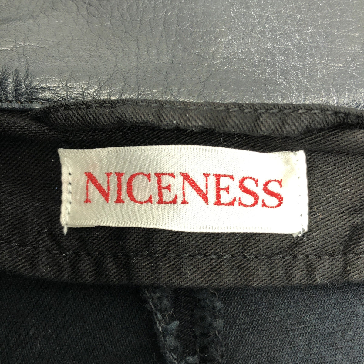 NICENESS / ナイスネス | 2025AW | D.VEDDER / オーバーダイデニムチョアコート | M | メンズ