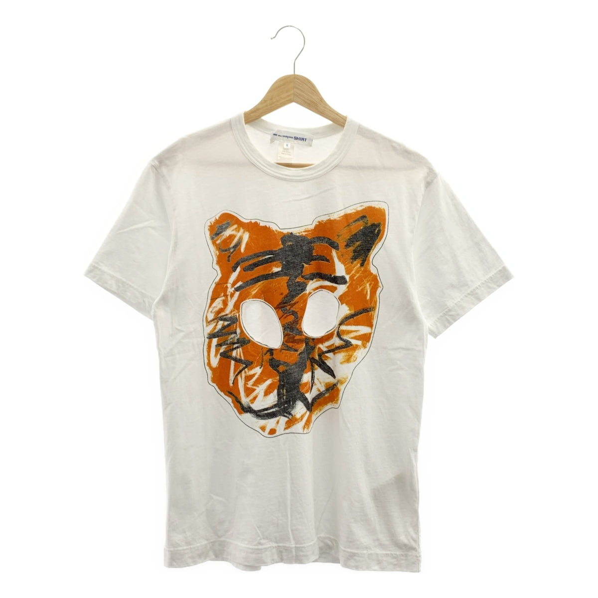 COMME des GARÇONS 襯衫 | 2019春夏 | 純棉鏤空圖案T卹 | M碼 |