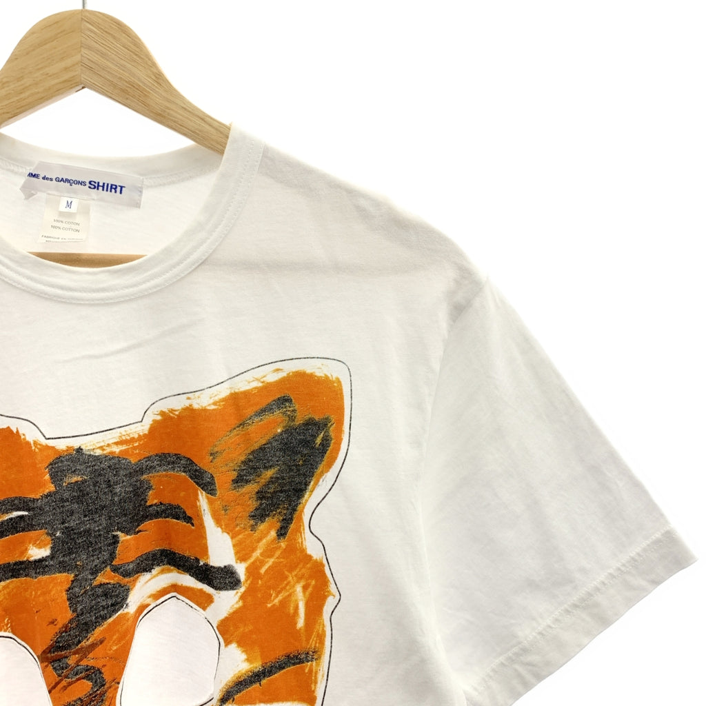 COMME des GARÇONS 襯衫 | 2019春夏 | 純棉鏤空圖案T卹 | M碼 |