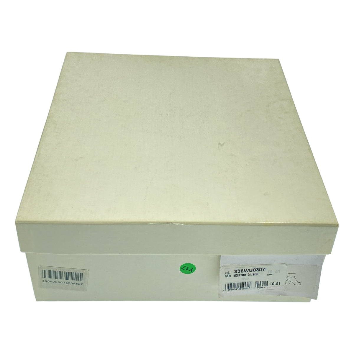 Maison Margiela / メゾンマルジェラ | 2016SS | TABI ラメクリア ヒール 足袋 レザー ブーツ | 41 | レディース