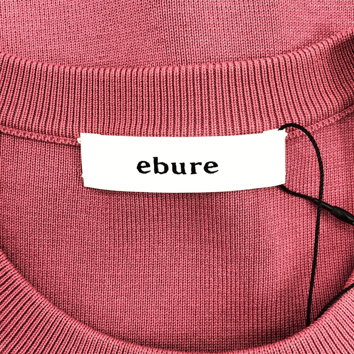 ebure | 棉質與絲質圓領針織衫 | 尺寸 38 |