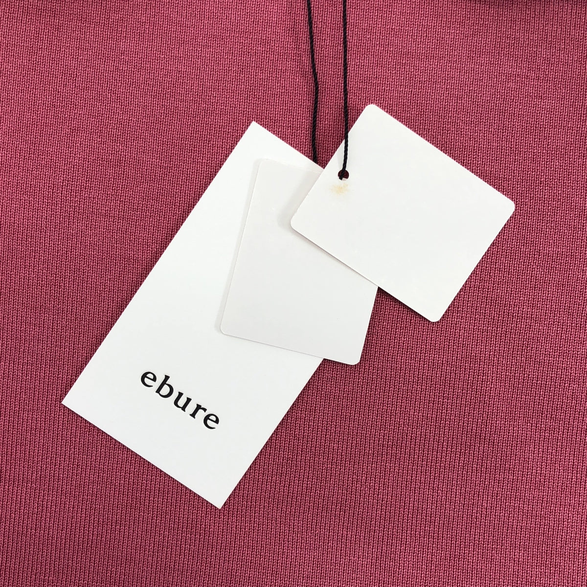 ebure | 棉質與絲質圓領針織衫 | 尺寸 38 |