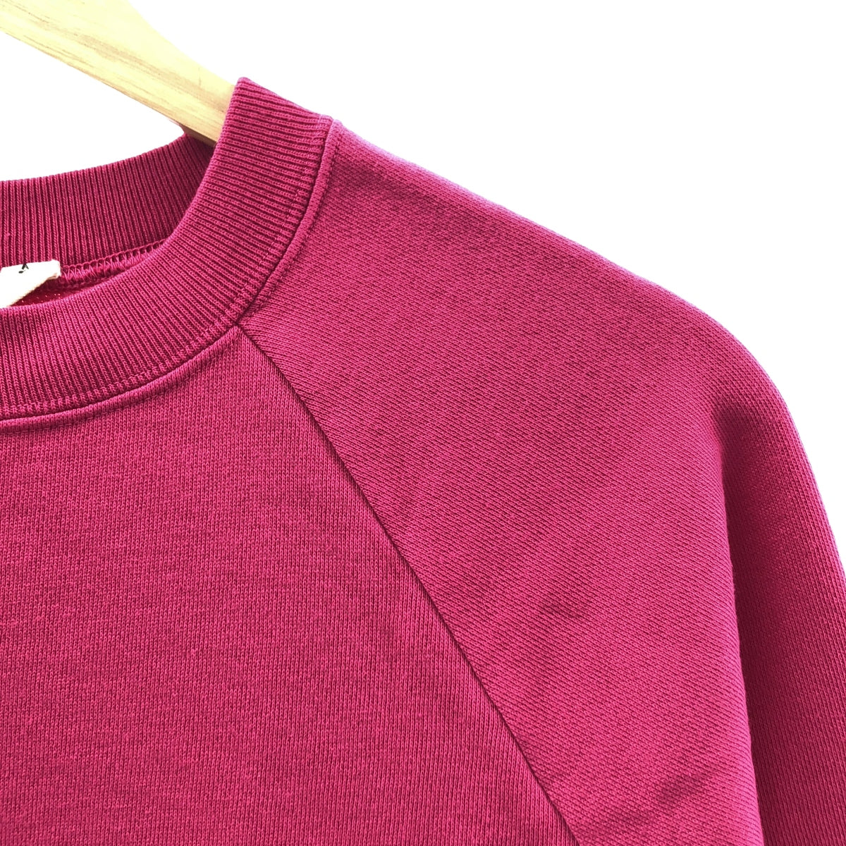 oblada / オブラダ | 2024AW | コットン混 クルーネック スウェット | F | ピンク | レディース